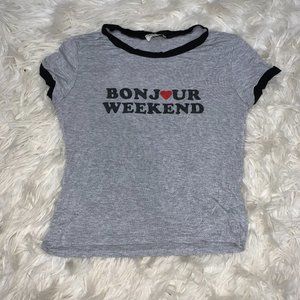 Bonjour Short Sleeve Shirt